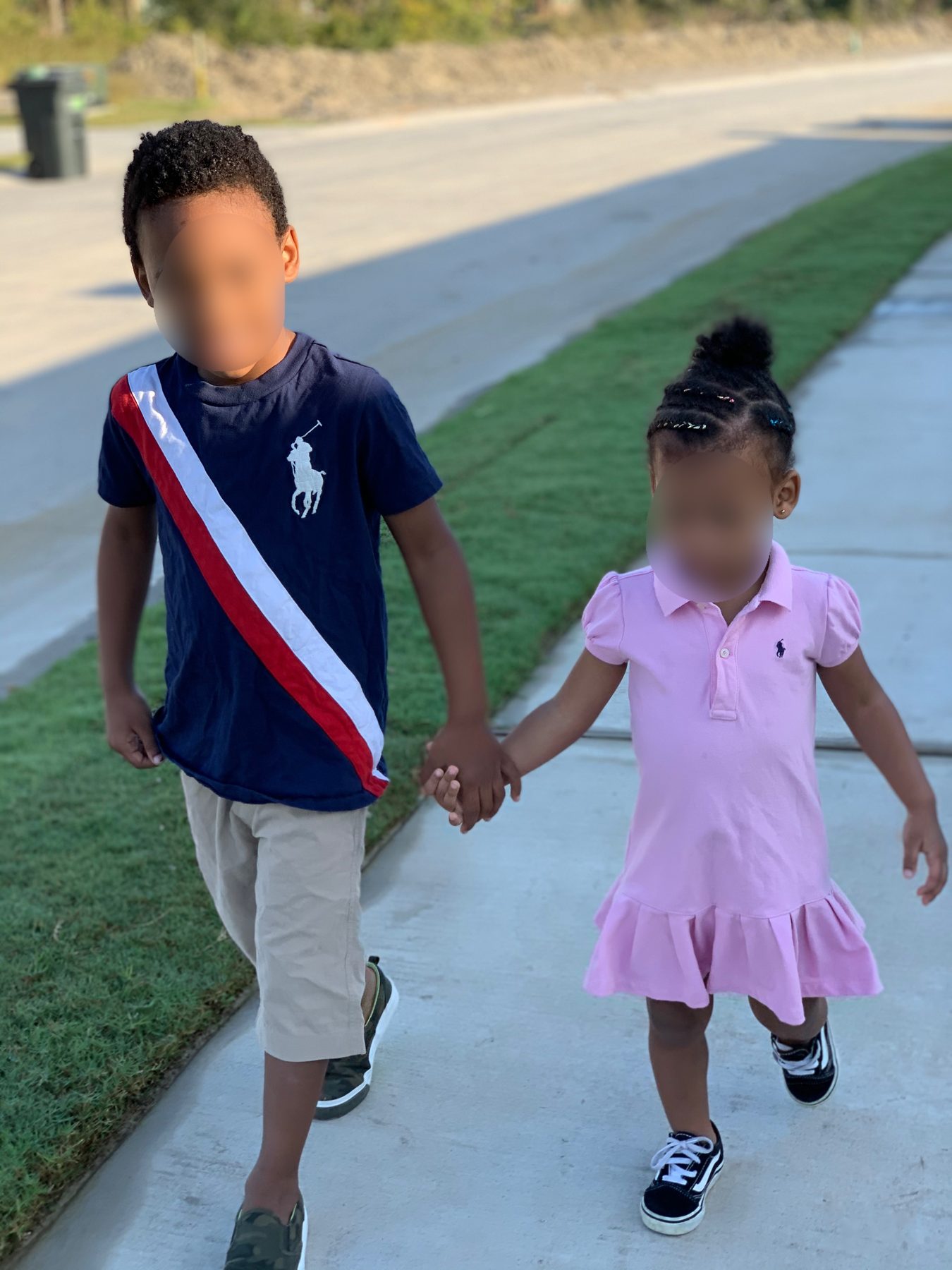 Nature walk — sibling bonding